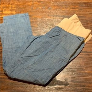 Gap maternity pants size 12 girlfriend chino